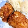 ข้าวเหนียว ไก่ทอด 