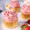 Butter Strawberry Cream Cupcake
