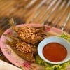 ปลาเห็ดโคนทอดกระเทียม