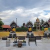พระแก้วสีแดงนาคปรกทรงเครื่องสามฤดู