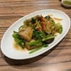 เนื้อปลากระพงผัดขึ้นฉ่าย