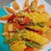 ส้มตำข้าวโพด (ส้มตำ ยำแซ่บ)