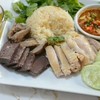 ข้าวมันไก่    ข้าวหน้าไก่ย่าง  