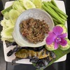น้ำพริกแมงดาสะตอเผา