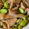 หมูผัดสะตอ