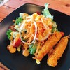 สลัดกุ้งเท็มปุระ