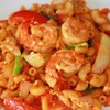 มักกะโรนีซอสมะเขือเทศกุ้ง