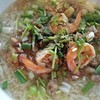 ข้าวต้มกุ้งหมูสับ