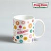 KRISPY KREM MUG SCRIPT SIGN WHITE 12 OZ.