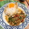 ข้าวผัดกะเพราหมูไข่ดาว