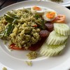 ข้าวผัดเขียวหวานไก่