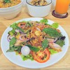 สลัดหมูอบน้ำจิ้มแจ่ว