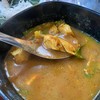 แกงเผ็ดไก่ (เค็มไปนิดนึงครับ น่าจะใส่ผักมาหน่อยครับ)