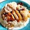 ข้าวมันไก่ต้มไก่ทอด