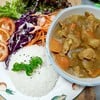 สำหรับ 2-3 คนทาน
- ข้าวญี่ปุ่น
- แกงกะหรี่ญี่ปุ่นหมู
- ผัก+น้ำสลัด