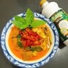 แกงเผ็ดฟักทองร้องกระต๊าก(แกงเผ็ดไก่ใส่ฟักทอง)