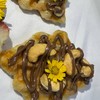 Nutella cashew nut Croffle 