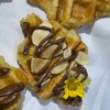 Nutella almond Croffle 