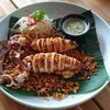 ปลาหมึกไข่ทอดกระเทียม
