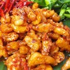 ไก่ทอดพริก รสชาติกลมกล่อม มีรสเผ็ดนิดๆ 
