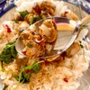 ข้าวผัดกะเพราหอยเชลล์