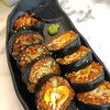 คิมบับชิ้นใหญ่ รสชาติอร่อย 