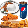 [โปรขายดี] คอมโบข้าวไก่กรอบอิ่มปุยมุ้ย-2 ลด 30%