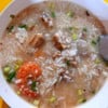 เลือกเป็นซี่โครงหมู มีกุ้งตัวโตมาด้วยทุกชามครับ