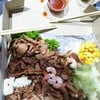 ปลาหมึกคนละแบบเลยอะมี4ชิ้นนะเรากินไป2แต่ทนไม่ไหวเลยต้องมาถ่ายรูปครับ