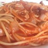 สปาเกตตี้มะเขือเทศหมู