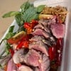 ยำเนื้อสะดุ้งไฟ