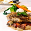 sea bass grilled in white wine sauce