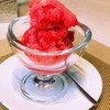 strawberry sorbet