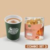 Combo Set 3 เครื่องดื่มร้อน + Bakery