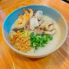 โจ๊กรวมมิตร ตับ ไส้ตัน กุ้ง เสี้ยนจี๊ + ไข่