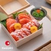 Salmon Sashimi & Wakame Tataki Box