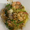 บะหมี่คลุกทะเล (กุ้ง+ปลาหมึก) 