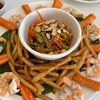 ส้มตำแซ่บมาก เฟรนช์ฟรายส์ถั่วเขียวกรอบ