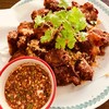 ซี่โครงหมูทอดน้ำจิ้มแจ่ว