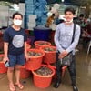 แพ้โดยตรงอยู่ที่มหาชัยจำหน่ายอาหารทะเลสดฟรีครบวงจรมีทั้งปลีกและส่งครับ🥰