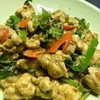 ผัดเขียวหวานไก่