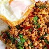 ข้าวกะเพราไก่โบราณ เผ็นร้อนแรงด้วยพริกแห้ง3ระดับ