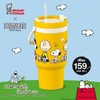 แก้วมิสเตอร์ โดนัท Snoopy สีเหลือง (แก้วเปล่าราคาไม่รวมเครื่องดื่ม)