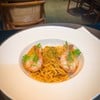 Pesto Thai Red Curry with Grilled River Prawn