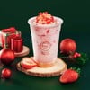 Merry Crispy Strawberry Cheesecake Frappe (คริสปี้ สตรอว์เบอร์รีชีสเค้กปั่น)