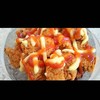 ไก่กรอบราดซอส3เกลอ