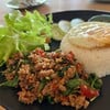 กะเพราหมูสับ