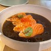 salmon yuzu truffle