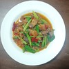 คะน้าหมูกรอบ