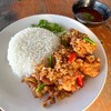 ไก่ทอดฟ่าผ่า+ข้าวสวย